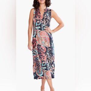 Nic + Zoe Batik stamp dress MP